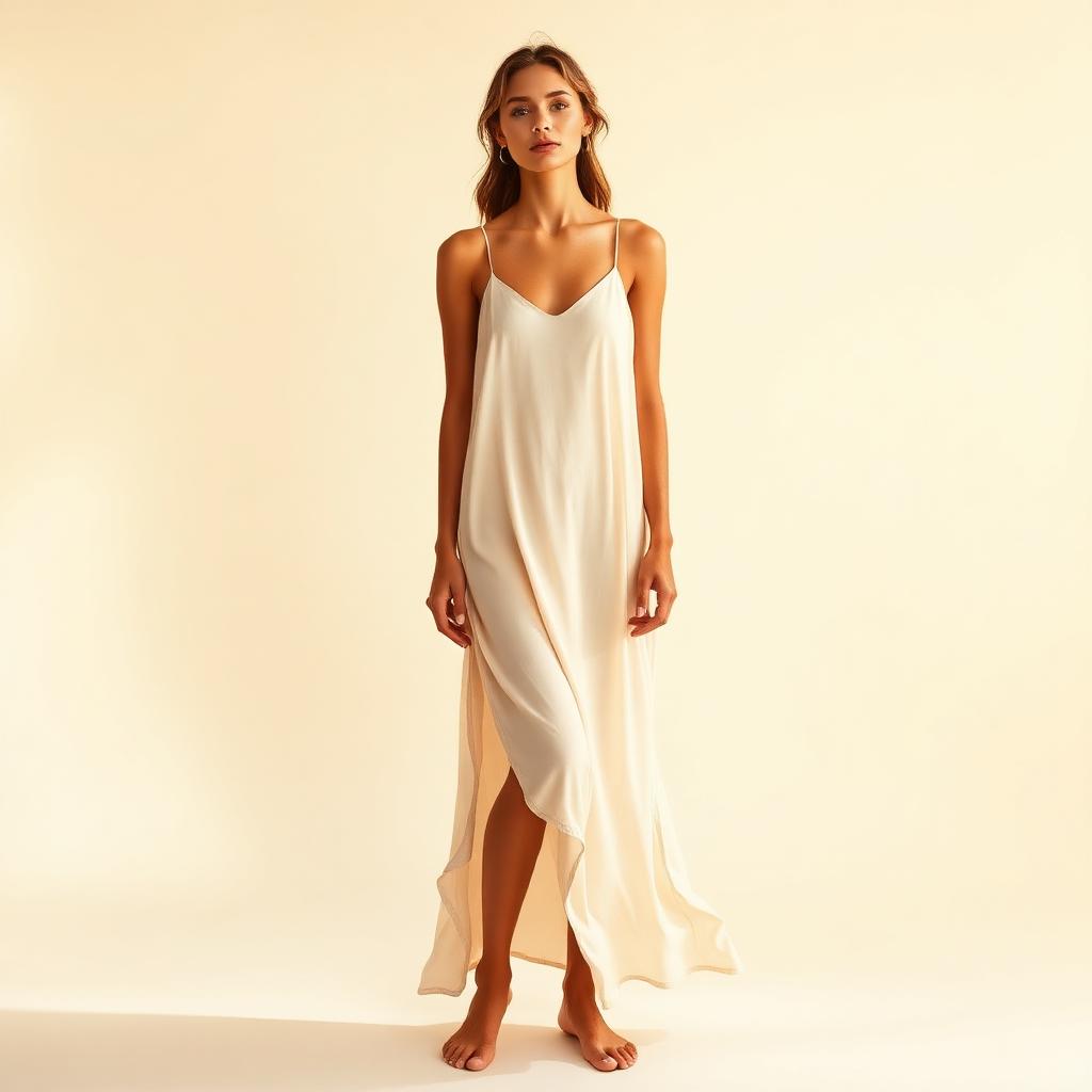 Head-to-toe sunless tan confidence — smooth bronzed legs after a Root & Ritual spray tan Smooth, evenly bronzed legs in soft linen after a custom organic spray tan at Root & Ritual beauty studio